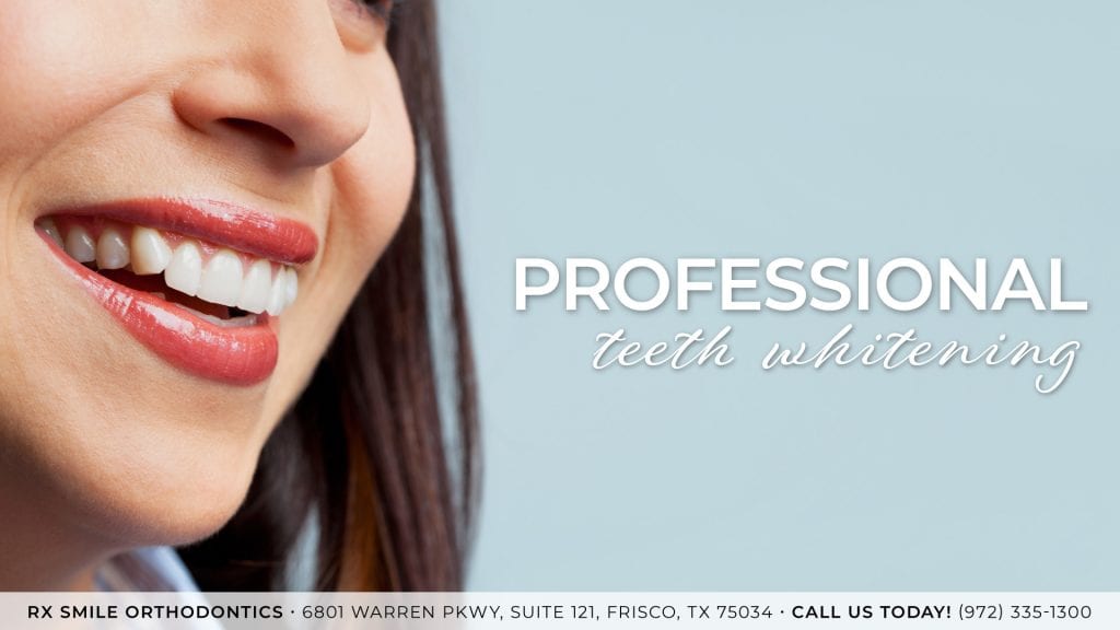 Teeth Whitening in Frisco, TX | RxSmile Frisco Orthodontics