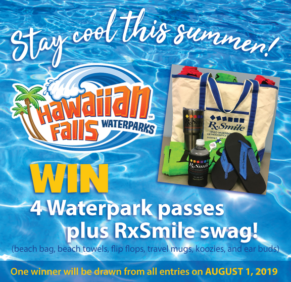RxSmile contest-Win swag and Hawaiian Falls waterpark passes