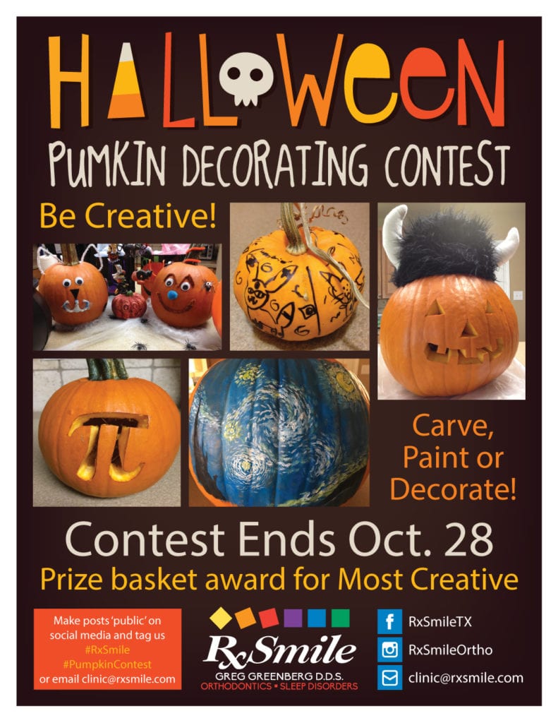 Halloween Pumpkin Decorating Contest