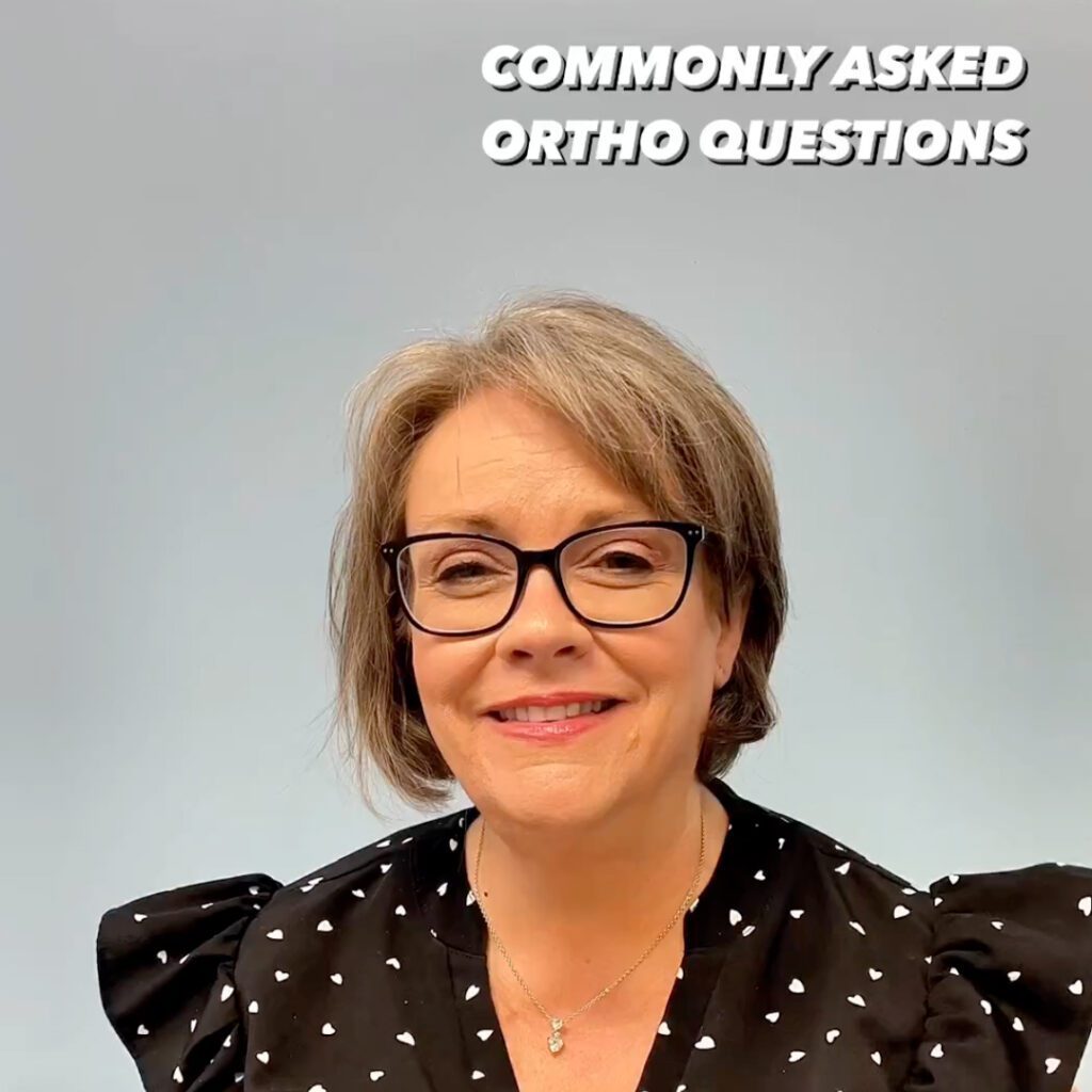 Lisa answers commonly asked ortho questions