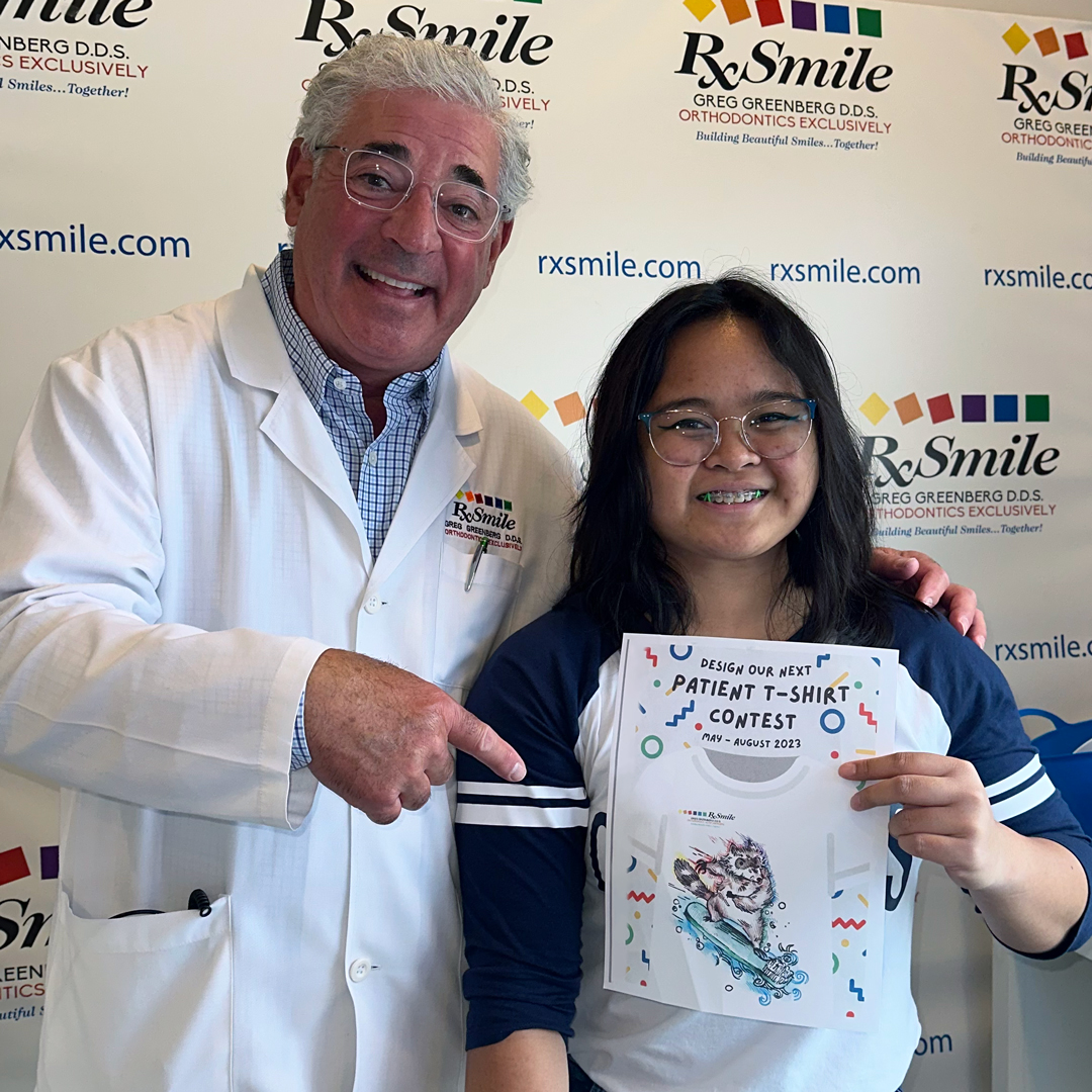 RxSmile Frisco Orthodontist, patient t-shirt design contest winner announced