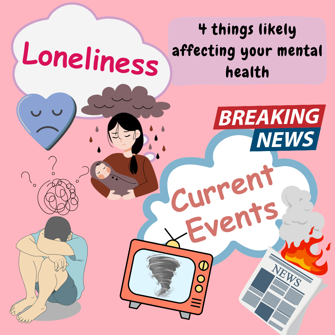 4 things likely affecting mental health