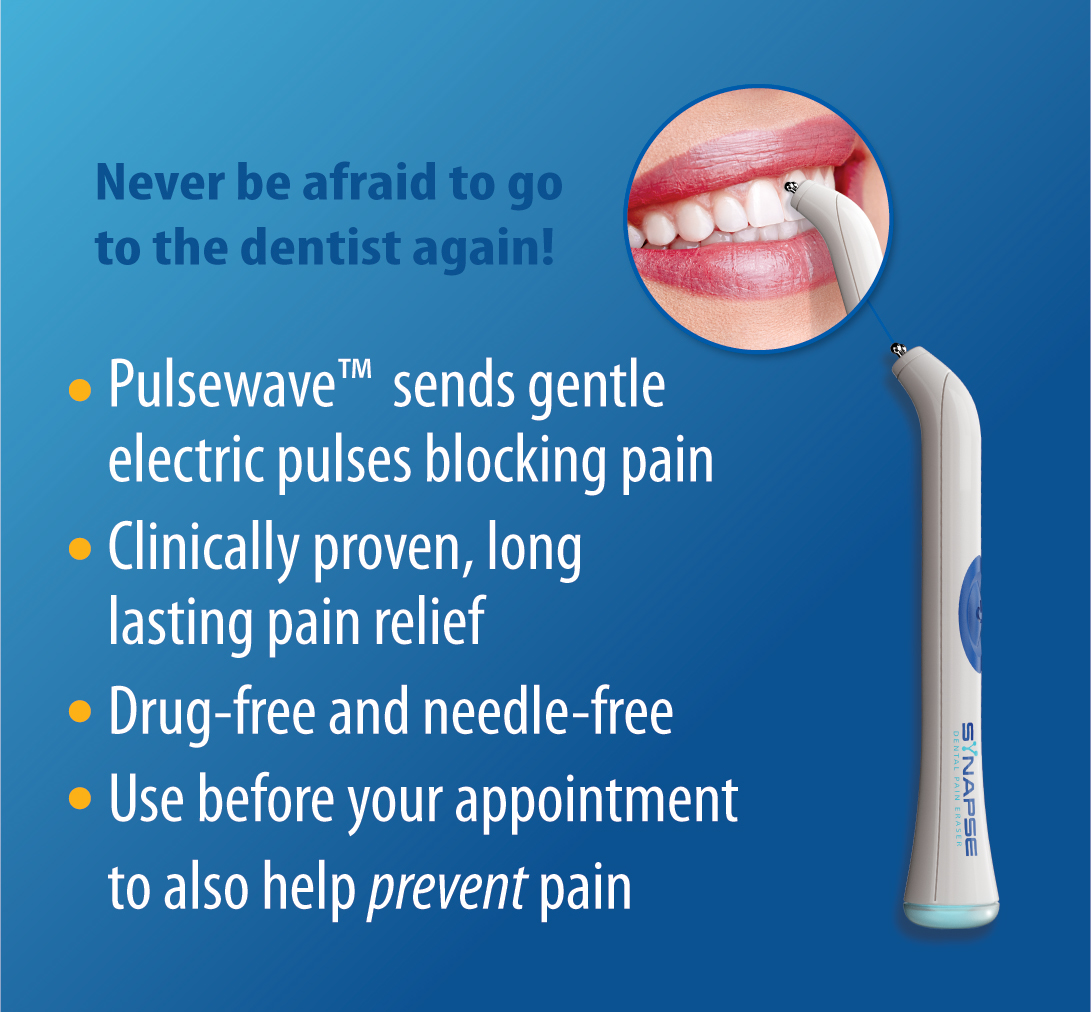 Dental Pain Eraser is clinically proven to for dental/braces pain relief