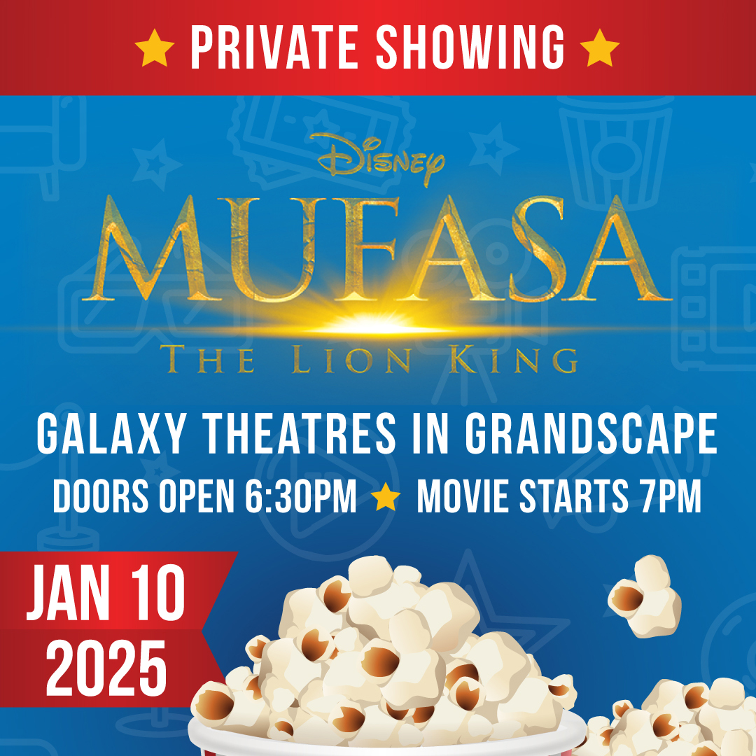 RxSmile Movie Night - Private Showing of the new Mufasa The Lion King