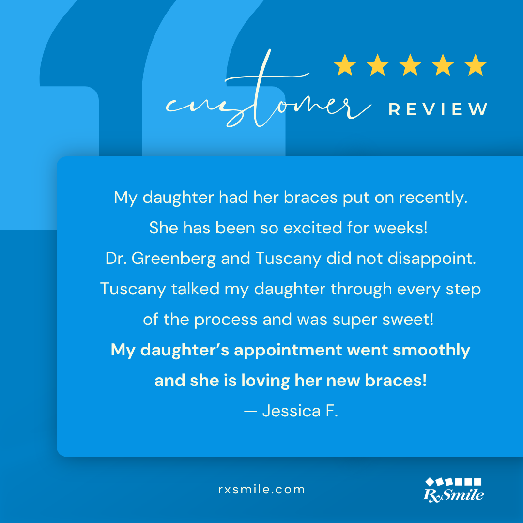 Dr Greg Greenberg, RxSmile Frisco Orthodontics, Customer Review