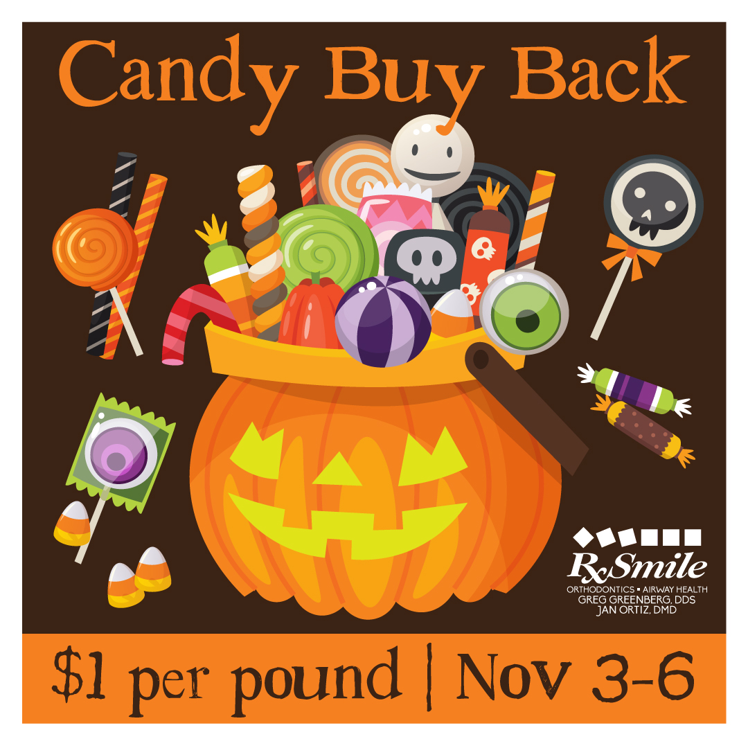 RxSmile Orthodontics Halloween Candy Buy Back