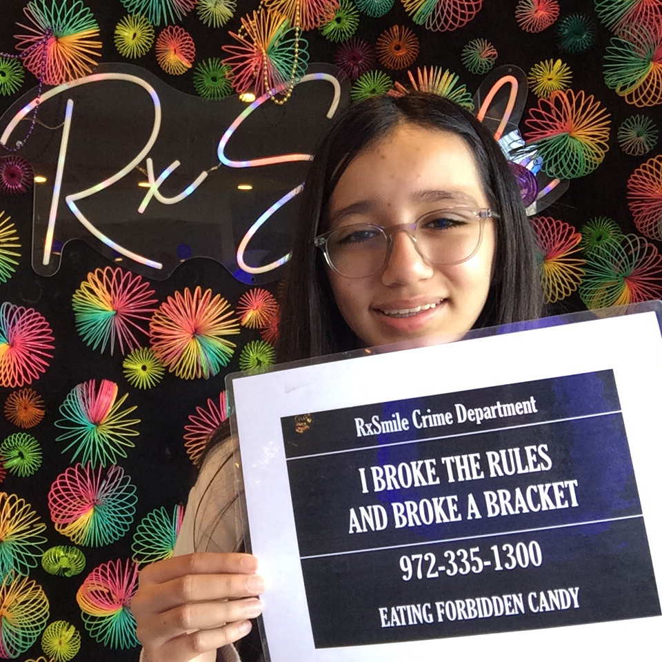 RxSmile-broke-bracket RxSmile patient with broken bracket