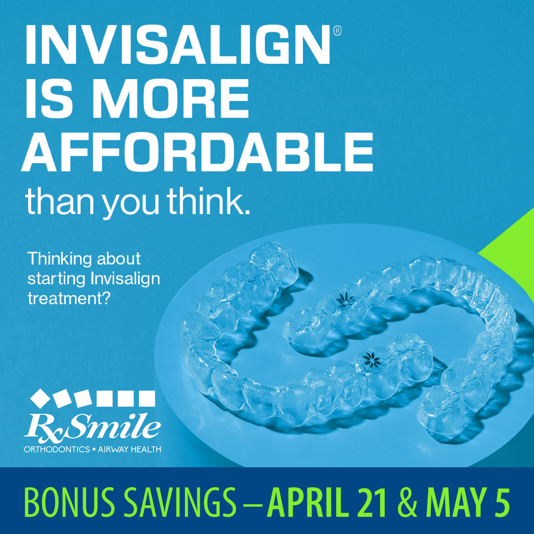 Invisalign Day BONUS Savings at RxSmile Frisco Orthodontics